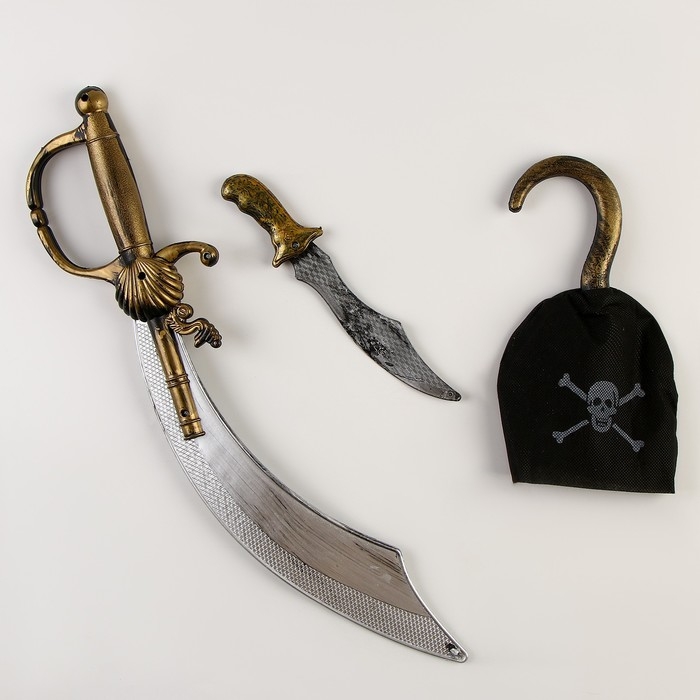 Карнавальный набор  Карнавальный набор "В поисках клада" с игрой бродилкой