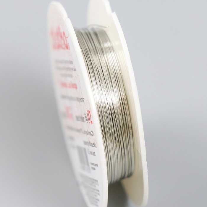 Проволока для бисера  Проволока для бисера "Gamma" d 0.3 мм 10 м ± 0.5 м №02