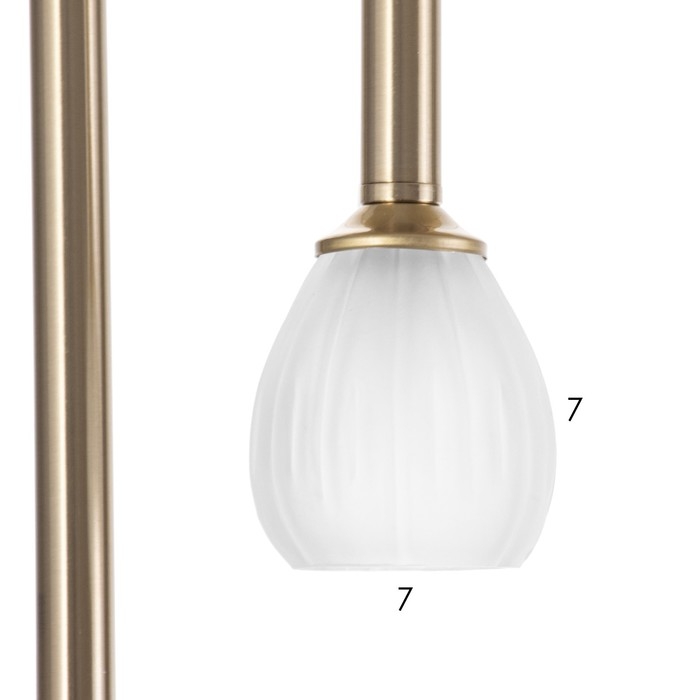 Светильник Светильник "Жаклин" 6х3Вт G4 бронза 30х30х180см