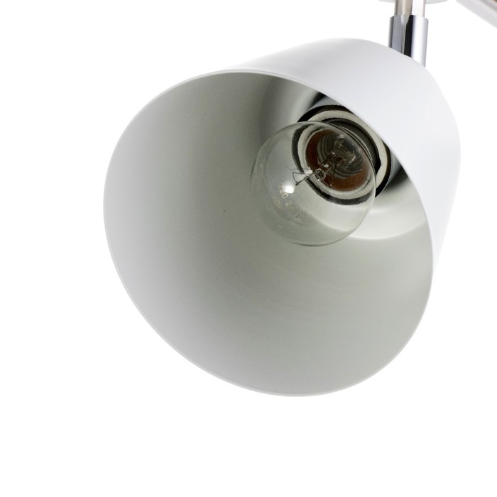 Светильник трековый Светильник трековый "Цилиндр" Е27 40Вт белый 17х12х18см