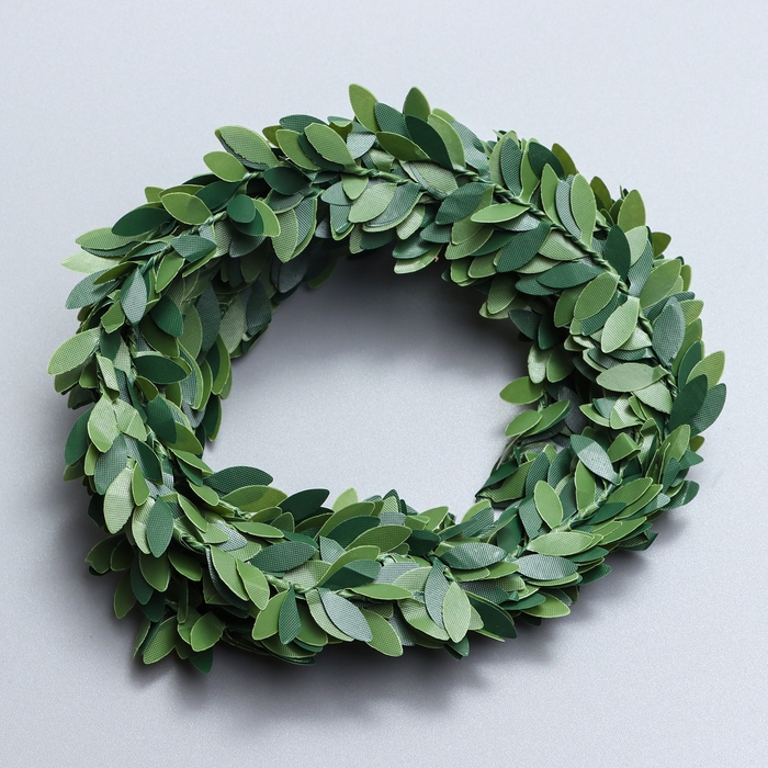 Лиана искусственная для декора &laquo;Зелёные листья&raquo;, 3 метра, 13 &times; 13 &times; 2 см