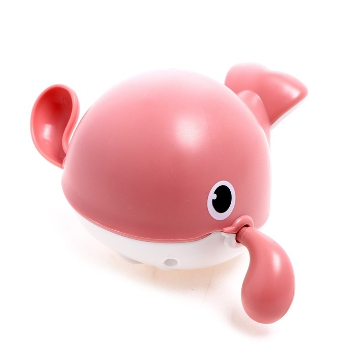 Игрушка заводная «Кит», водоплавающая, цвета МИКС Игрушка заводная «Кит», водоплавающая, цвета МИКС