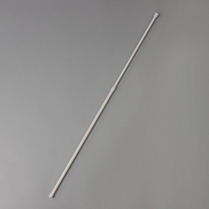 Карниз универсальный, раздвижной 70-120 см, цвет белый