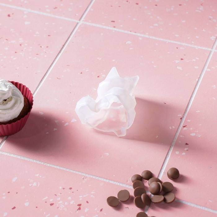 Молд «Медвежонок», силикон, 6,5×5,8 см, прозрачный Молд «Медвежонок», силикон, 6,5×5,8 см, прозрачный