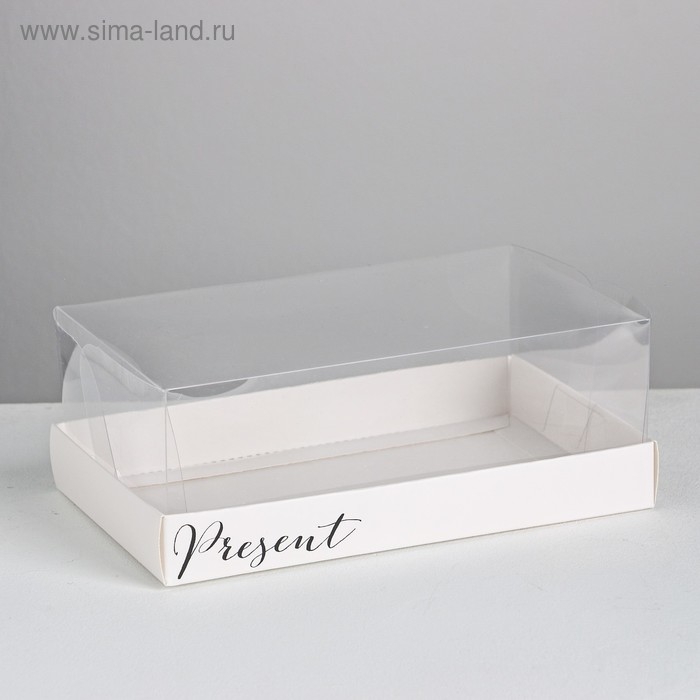 Коробка кондитерская «Present», 22 х 8 х 13,5 см Коробка кондитерская «Present», 22 х 8 х 13,5 см