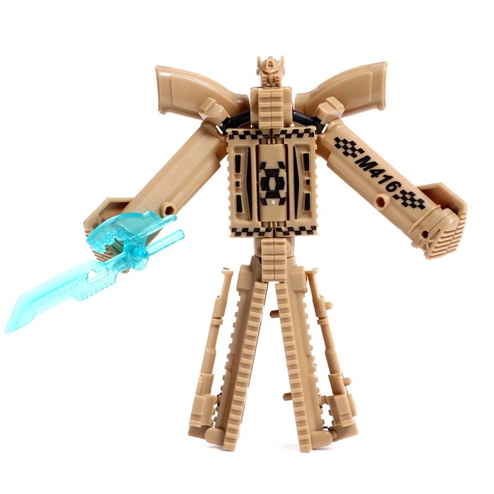 Робот «Винтовка», трансформируется, с металлическими элементами Робот «Винтовка», трансформируется, с металлическими элементами