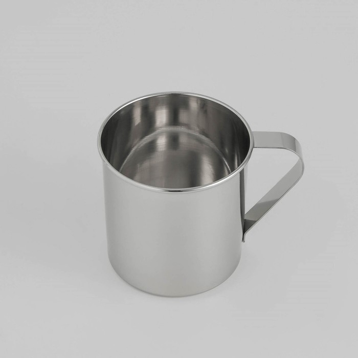 Кружка из нержавеющей стали Доляна «Индия», 300 мл, d=8 см Кружка из нержавеющей стали Доляна «Индия», 300 мл, d=8 см