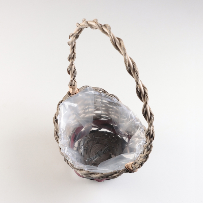 Набор корзин из 3 шт, 33x27xH15/54; 28x21xH14/49; 22x16xH13/45 см, ива Набор корзин из 3 шт, 33x27xH15/54; 28x21xH14/49; 22x16xH13/45 см, ива