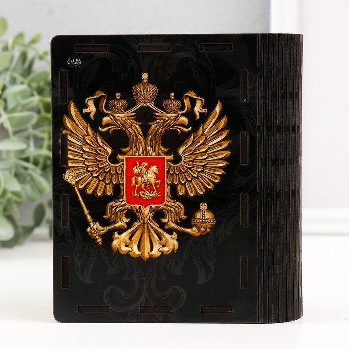 Копилка-шкатулка Копилка-шкатулка "Царская копилка" 14х12х5 см