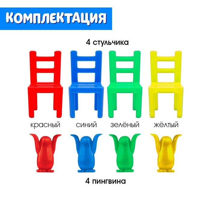 Игра на развитие пространственного мышления «Пингвины и стульчики» Игра на развитие пространственного мышления «Пингвины и стульчики»