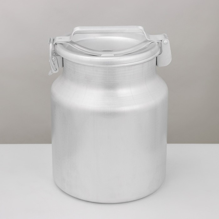 Бидон алюминиевый, 18 л, с крышкой Бидон алюминиевый, 18 л, с крышкой