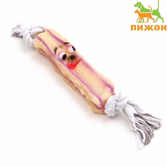 Игрушка на канате  Игрушка на канате "Грустная палка" для собак, 30 см (игрушка 15,5 см)
