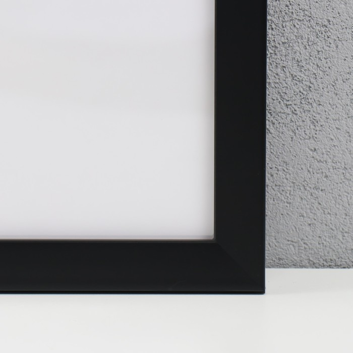 Фоторамка пластик Фоторамка пластик "МИРАМ" 40х40 см, 641877-44, чёрный (пластиковый экран)