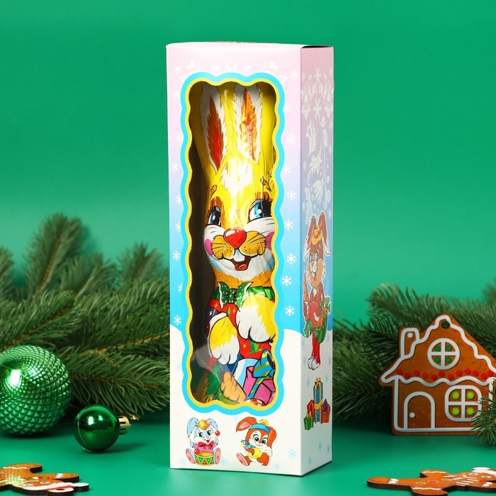 Новый год. Шоколадная фигурка "Кролик", 180 г