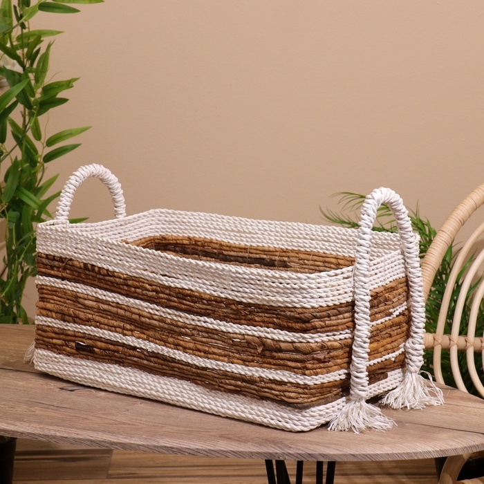 Корзина плетёная 50х35х30 см Корзина плетёная 50х35х30 см