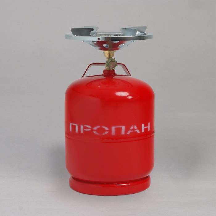 Газовый комплект «Кемпинг»: баллон 8 л, горелка, пустой Газовый комплект «Кемпинг»: баллон 8 л, горелка, пустой