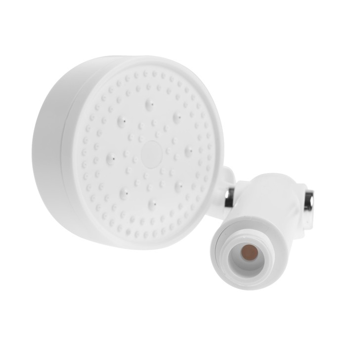 Лейка для душа ZEIN Z3540, d=90 мм, 5 режимов, кнопка  Лейка для душа ZEIN Z3540, d=90 мм, 5 режимов, кнопка "стоп", съёмный верх, белая