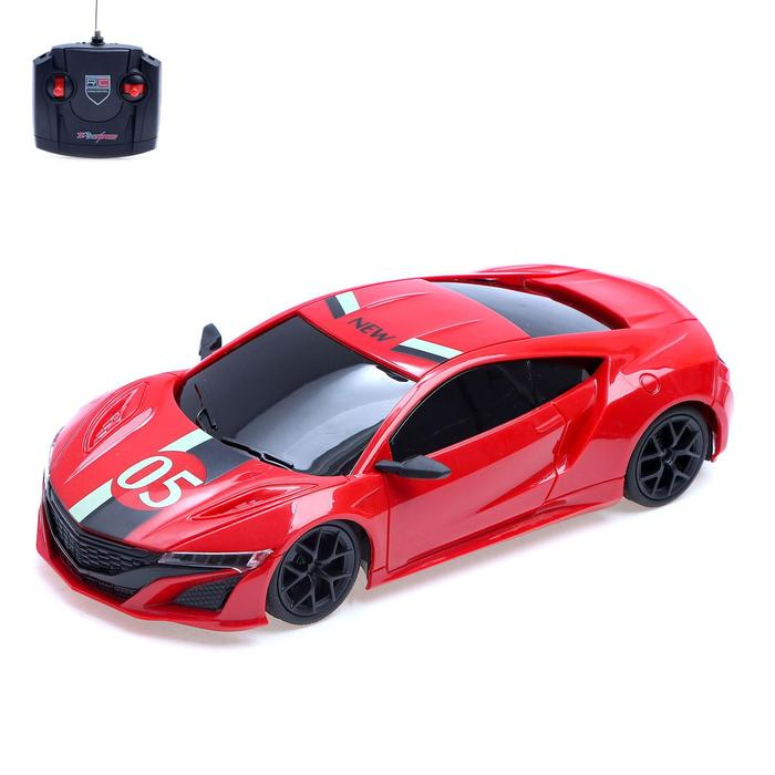 Машина радиоуправляемая «Купе», работает от аккумулятора, цвет красный Машина радиоуправляемая «Купе», работает от аккумулятора, цвет красный