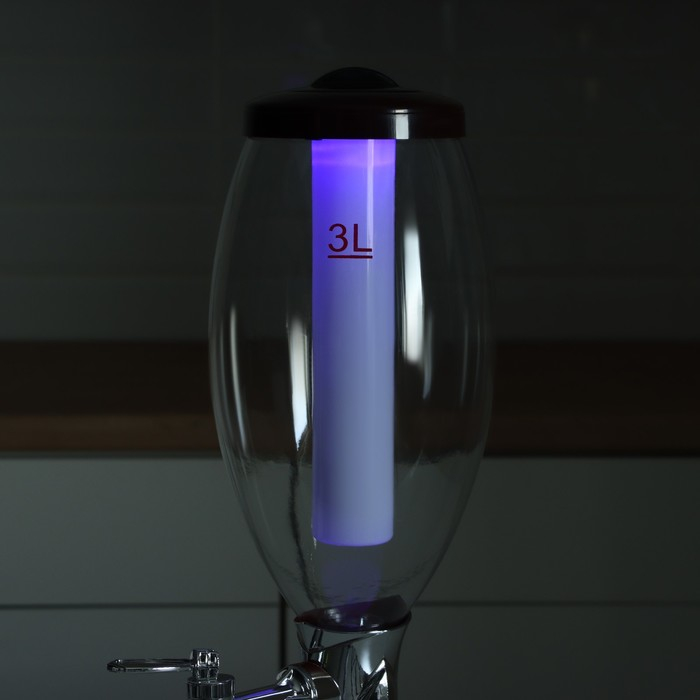 Башня пивная «Вавилон стиль», 3 л, цвет коричневый Башня пивная «Вавилон стиль», 3 л, цвет коричневый