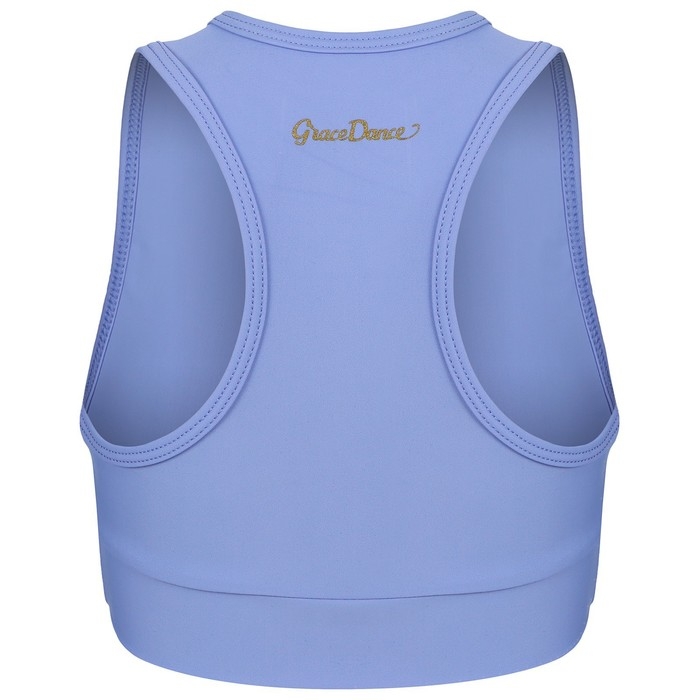 Топ-борцовка для гимнастики и танцев Grace Dance, р. 42, цвет сирень Топ-борцовка для гимнастики и танцев Grace Dance, р. 42, цвет сирень