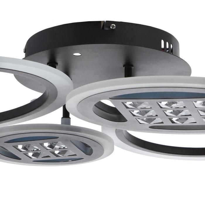 Люстра с ПДУ 1158/4CF LED 116Вт 3000-6000К диммер кофе 63х45х12 см BayerLux