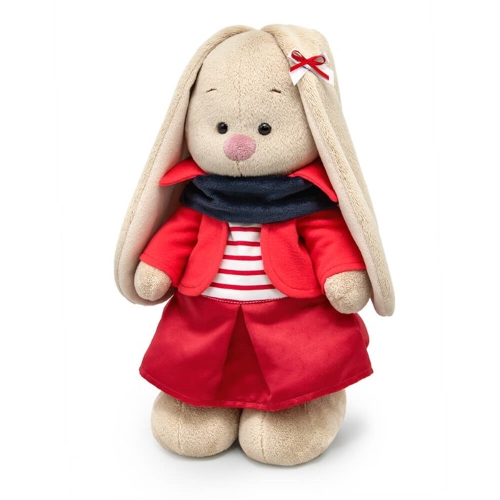 Мягкая игрушка «Зайка Ми» в тельняшке, 25 см