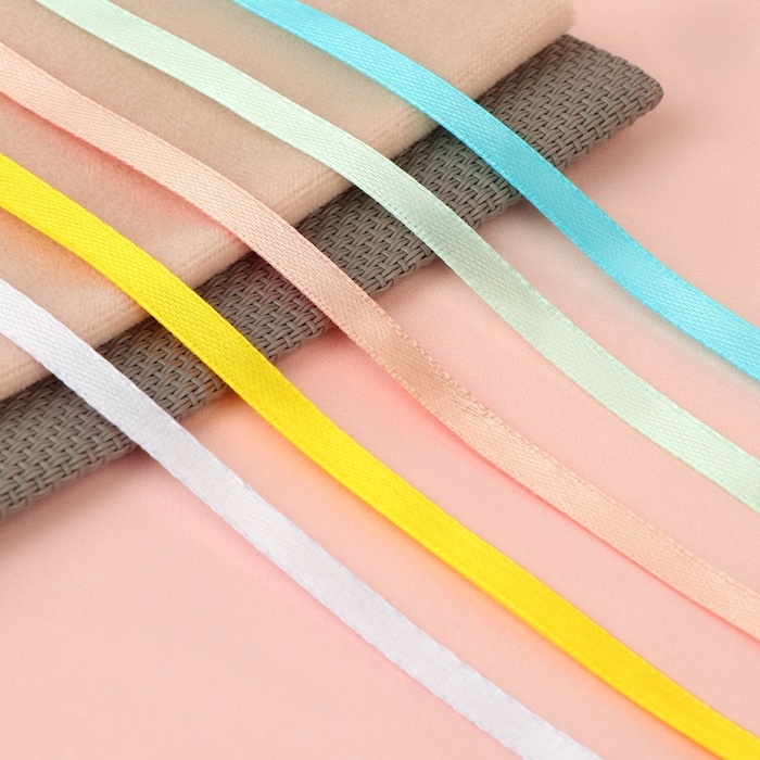 Набор атласных лент «Весенний», 5 шт, размер 1 ленты: 6 мм × 23 ± 1 м Набор атласных лент «Весенний», 5 шт, размер 1 ленты: 6 мм × 23 ± 1 м