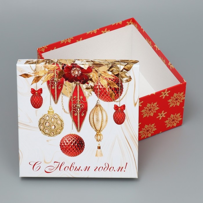 Набор подарочных коробк 6 в 1 «Новогодний подарок», 10 х 10 х 6 – 20 х 20 х 11 см, Новый год Набор подарочных коробк 6 в 1 «Новогодний подарок», 10 х 10 х 6 – 20 х 20 х 11 см, Новый год
