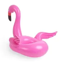 Круг для плавания &laquo;Фламинго&raquo;, надувной, d=65 см, от 3 лет, с сиденьем, розовый