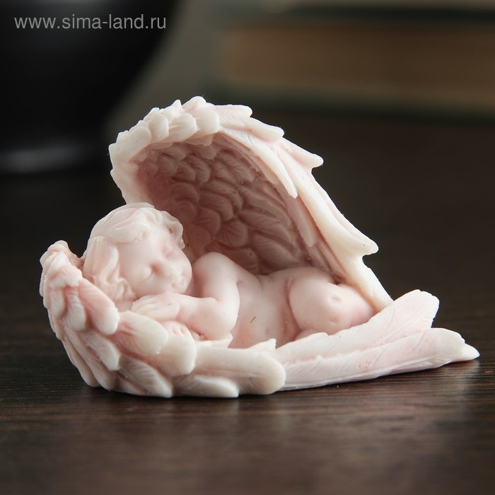 Сувенир Сувенир "Ангелочек спящий малый" 4см