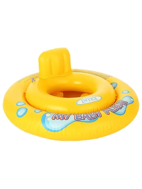 Круг для плавания My baby float, с сиденьем, d=67 см, от 1-2 лет, 59574NP INTEX