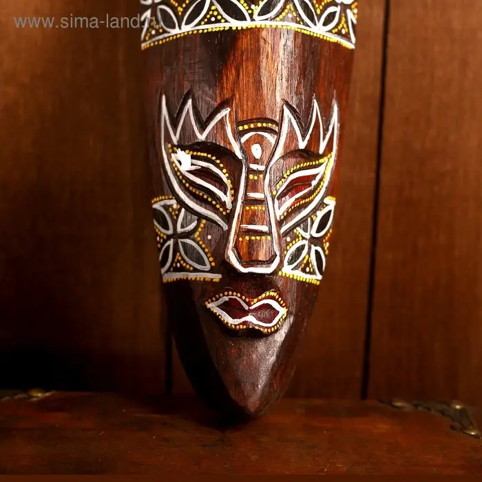 Маска дерево Маска дерево "Абориген" 30х10х4 см