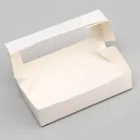 Коробка складная, белый, 17&times;7&times;4 см, 0.5 л