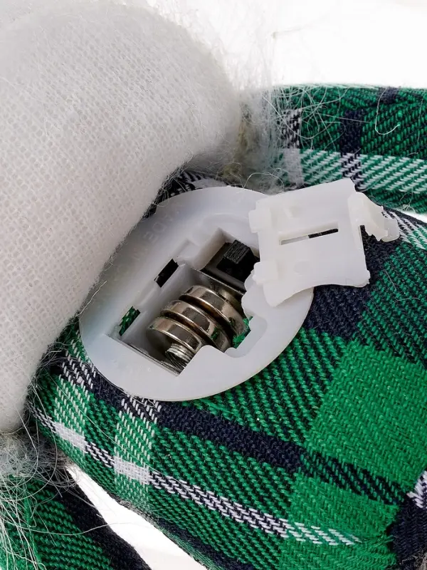 Фигура текстиль «Гном в зелёном» 42 см, 1 LED, от батареек AG13×3, свечение тёплое белое Фигура текстиль «Гном в зелёном» 42 см, 1 LED, от батареек AG13×3, свечение тёплое белое