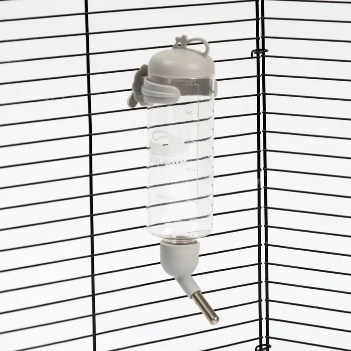 Поилка для грызунов &laquo;Пижон&raquo;, 250 мл, серая