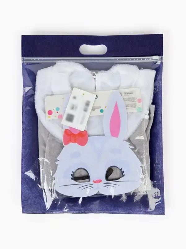 Карнавальный костюм "Заинька", сарафан, маска фетр, р.28, рост 98-104 см