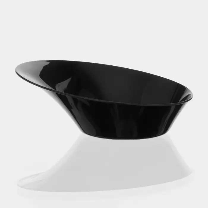 Форма пластиковая одноразовая для фуршета &laquo;Содо&raquo;, 50 мл, 9,5 см, чёрная