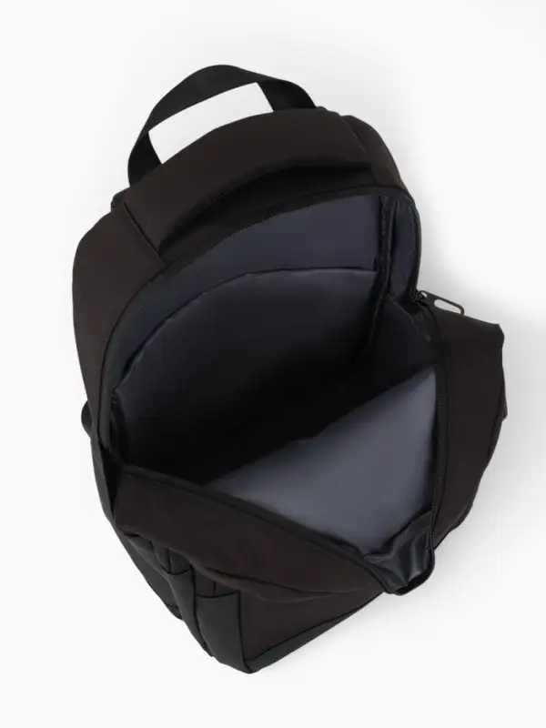 Рюкзак, 27*14*38,5 см, 2 отд 3н/карм, Комби, Водонепрон. дно, черный