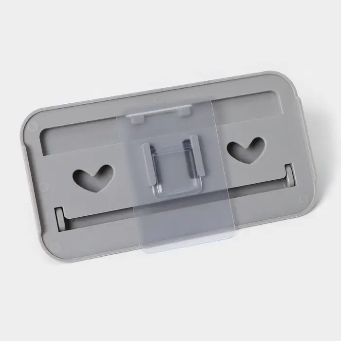 Держатель для ванных и кухонных принадлежностей, 17&times;7&times;11 см, серый