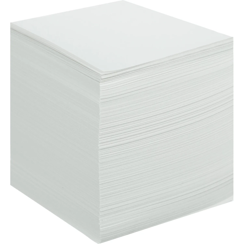 Блок для записей в подставке 9х9х9, белый,65 г, 92
