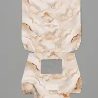 Коробка подарочная с окном &laquo;Мрамор&raquo;, 10&times;8&times;3.5 см, самосборная