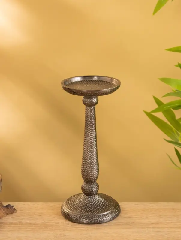 Подсвечник «Нью-Дели», 22 см, алюминий, бронза