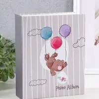 Фотоальбом "Медвежонок"  200ф 10X15см, ПП карм.