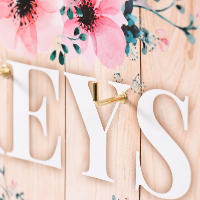 Ключница открытая Ключница открытая "KEYS" 5 крючков, 23х32 см