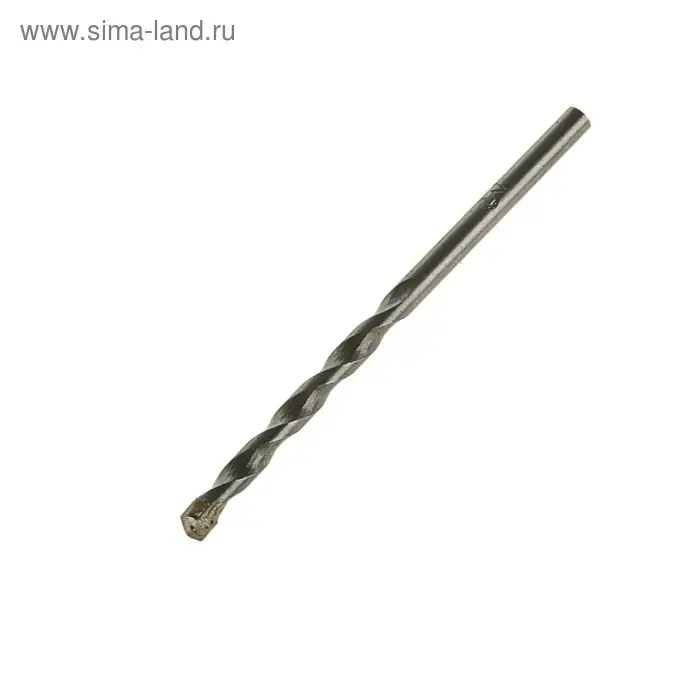 Сверло по бетону ЛОМ, цилиндрический хвостовик, 3×60 мм Сверло по бетону ЛОМ, цилиндрический хвостовик, 3×60 мм