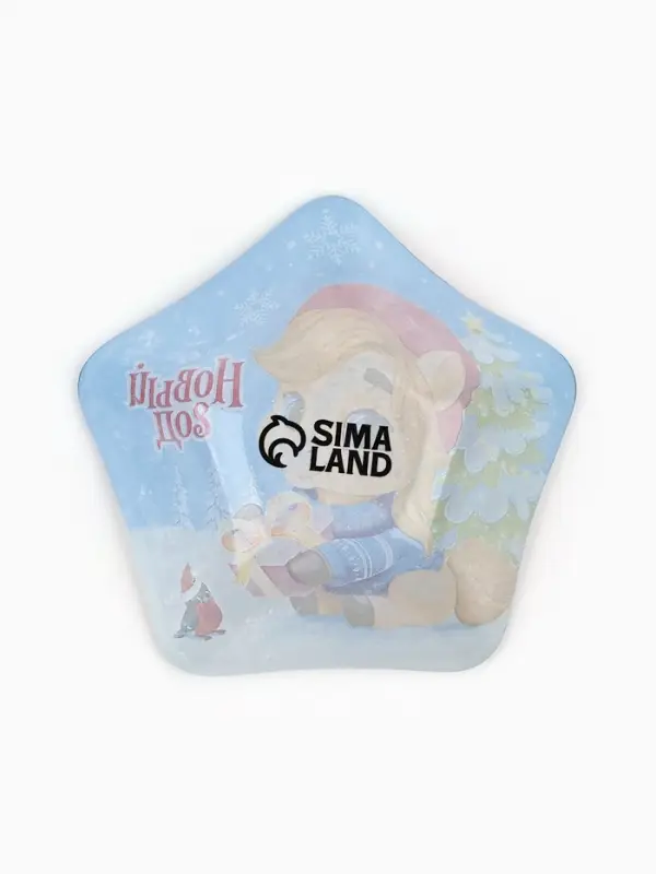 Соусник стеклянный новогодний «Новый год», 10.8×10.3 см Соусник стеклянный новогодний «Новый год», 10.8×10.3 см