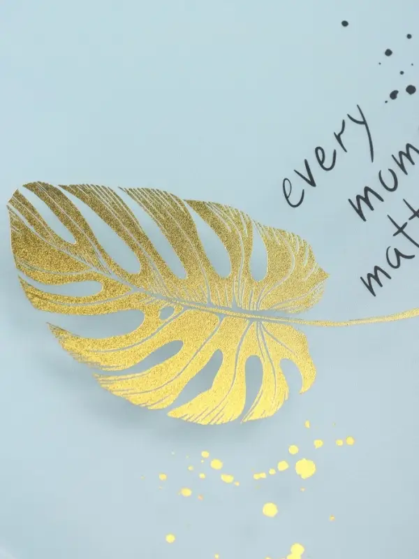 Папка А4 Eco, 6 отделений, 650 мкм, вертикальная, с ручкой, прозрачная, с рисунком