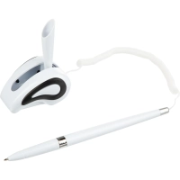 Ручка шариковая на подставке на липучке для стены и стол Attache син,син.ст