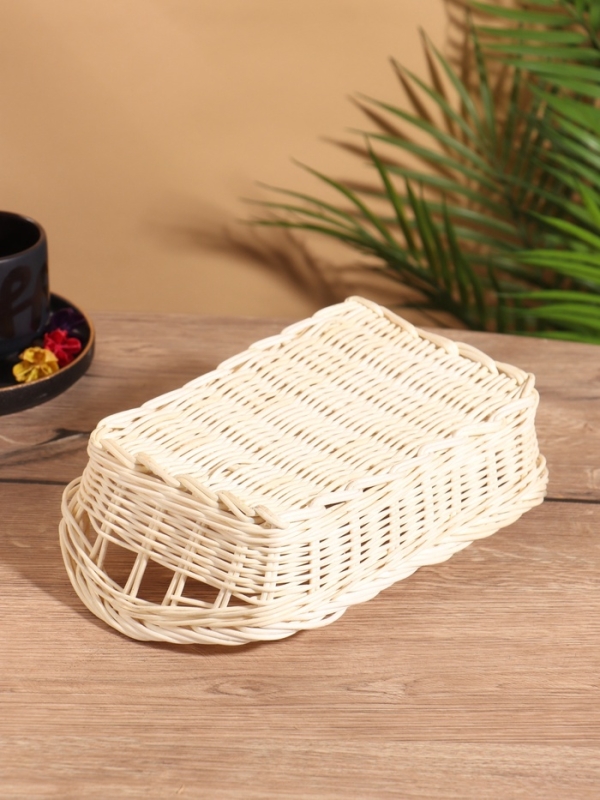 Корзина плетеная 23x16x8 см, ротанг