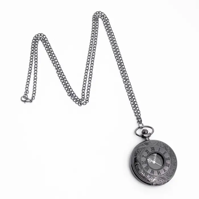 Часы карманные &laquo;Классика&raquo;, кварцевые, цепочка 40 см, d=4.5 см